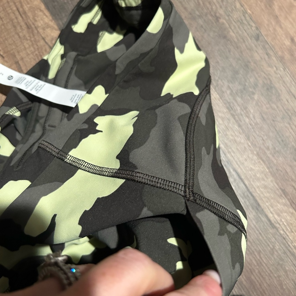 Lululemon Run Swift Speed With Pockets 21” Green/… - image 2